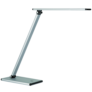 Unilux - Lampa stolná Unilux Terra strieborná