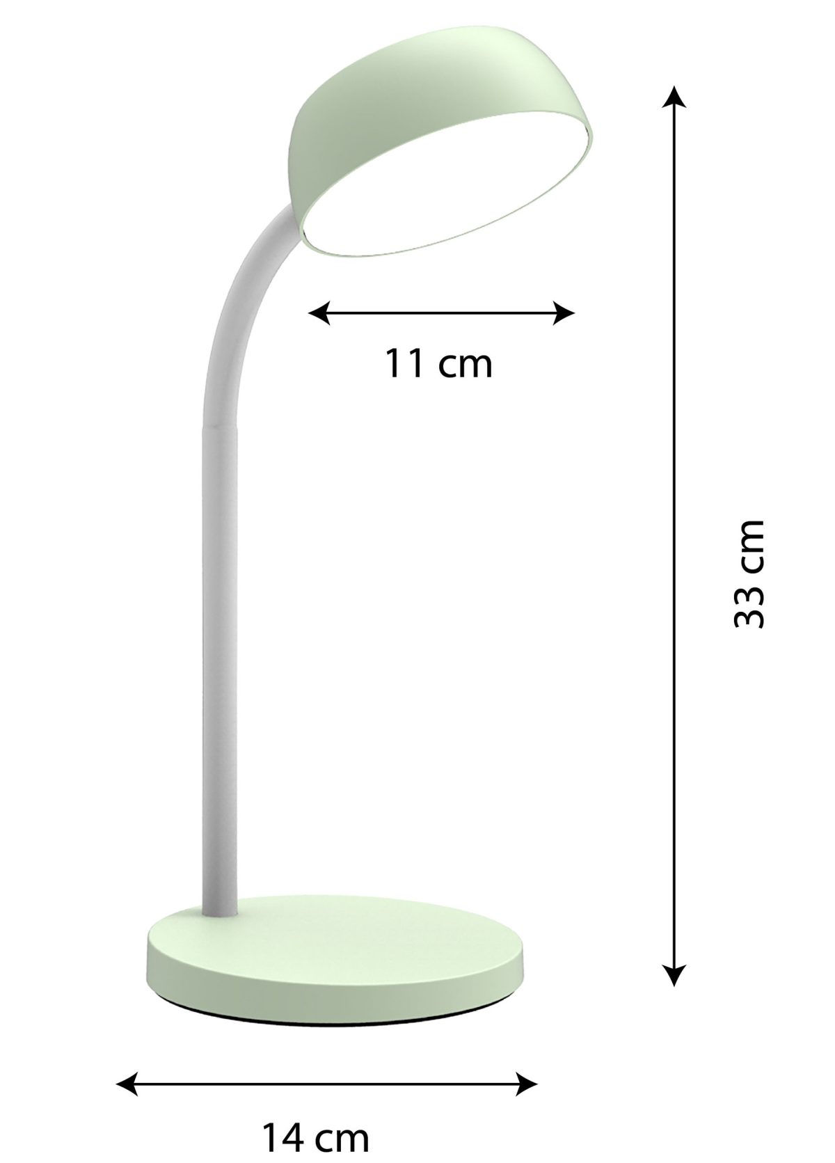 Unilux - Lampa stolná Unilux Tamy zelená – Obrázok 2