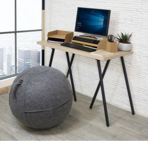 Unilux - Balón Ergo Sphere ergonomický Unilux sivý