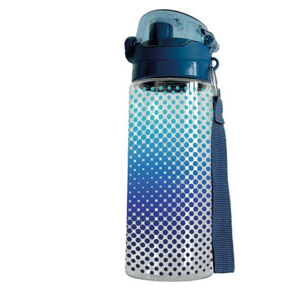 Fľaša na pitie modrá 500 ml