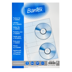 Bantex - Obal prospektový na CD - double Bantex