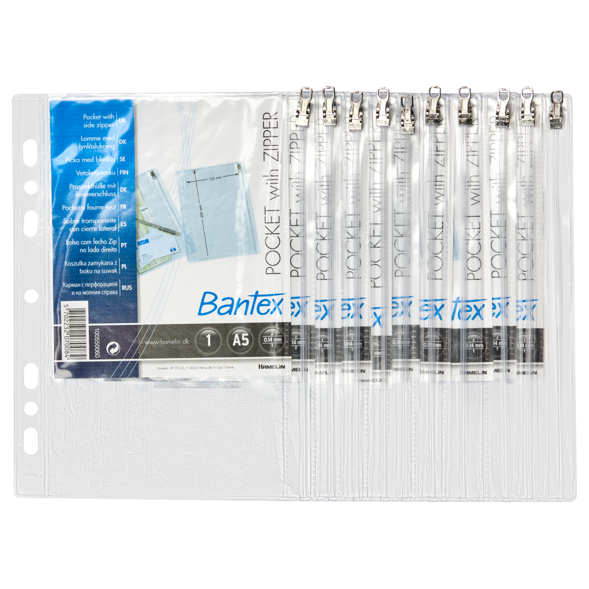 Bantex - Obal so zipsom A5 Bantex 140 my Bantex - Obal so zipsom A5 Bantex 140 my
