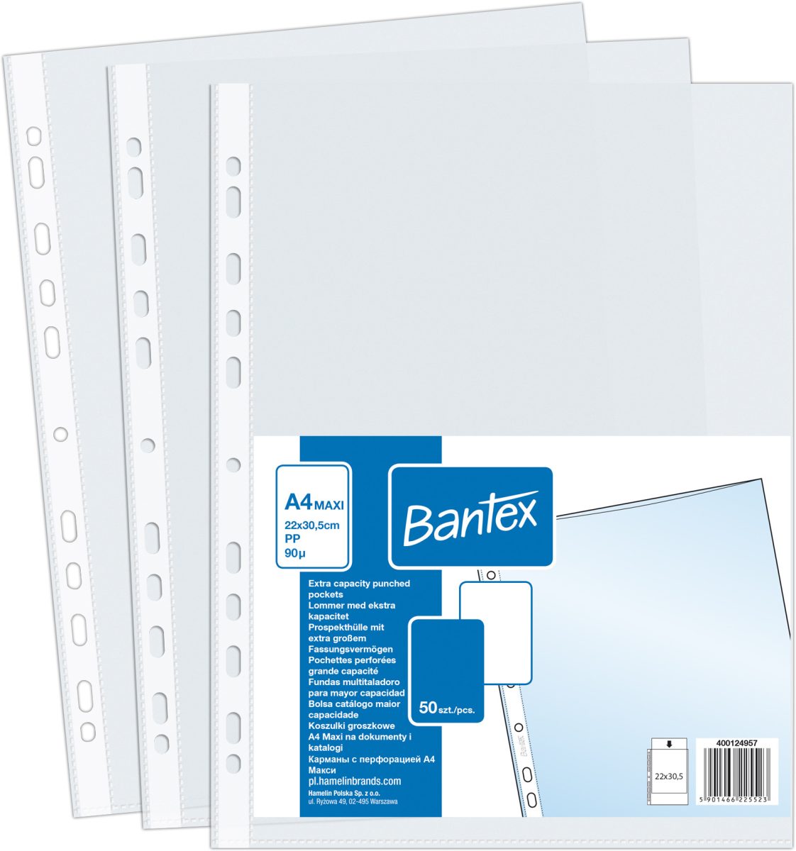 Bantex - Obal prospektový Bantex Bantex - Obal prospektový Bantex