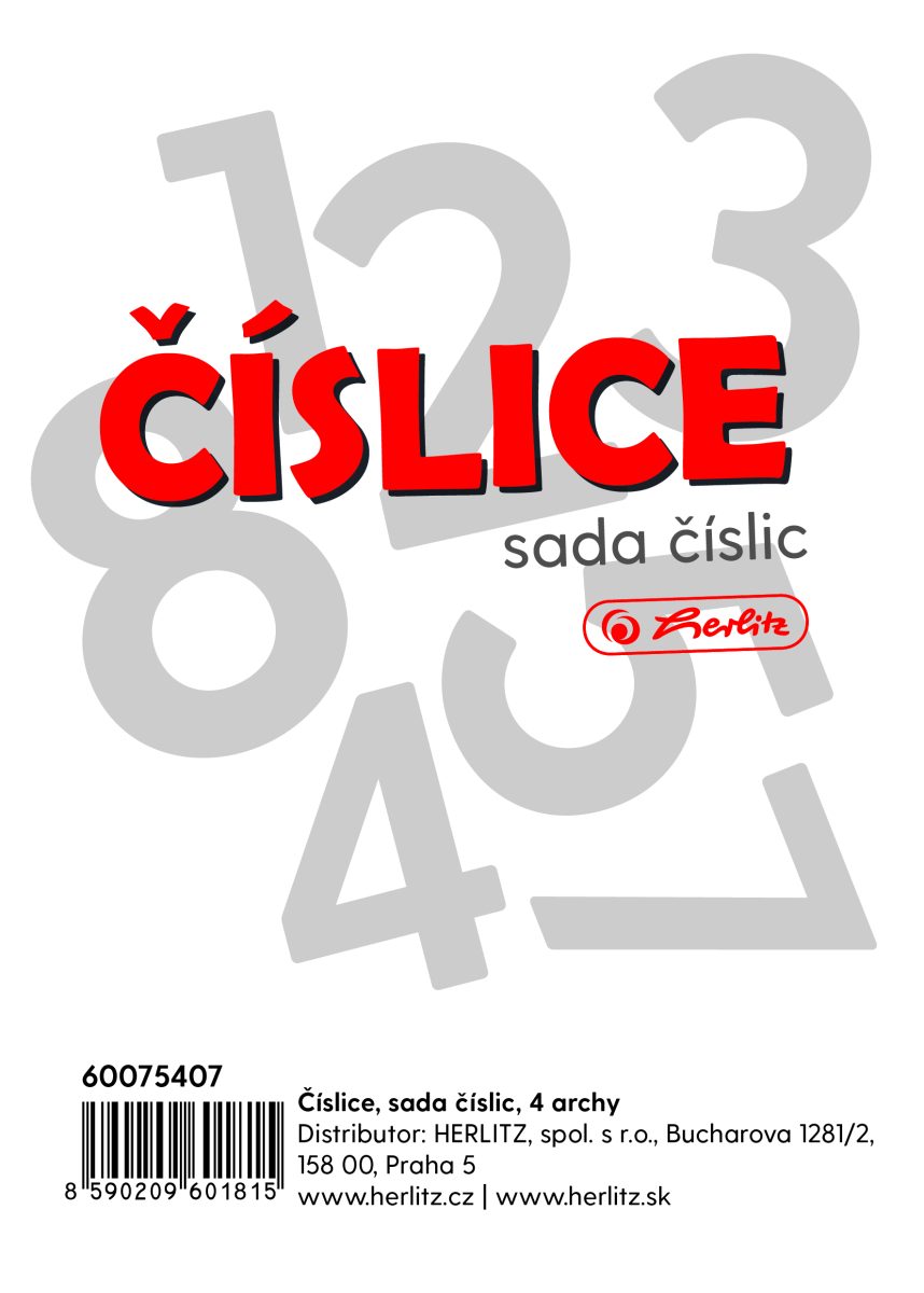 Číslice sada Číslice sada