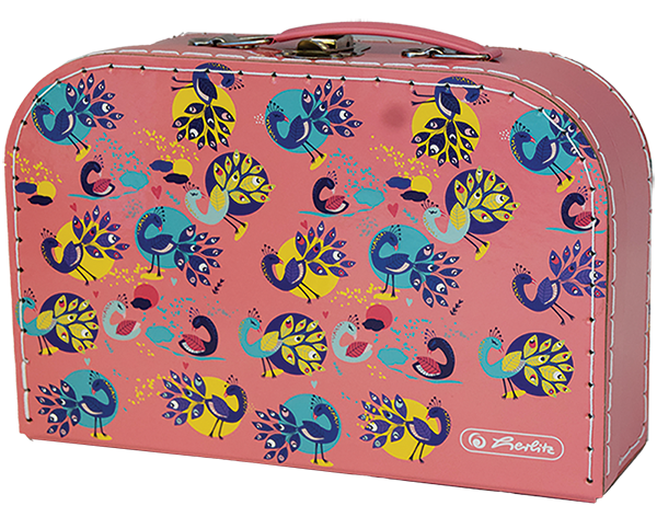 Herlitz - Kufrík 30cm páv