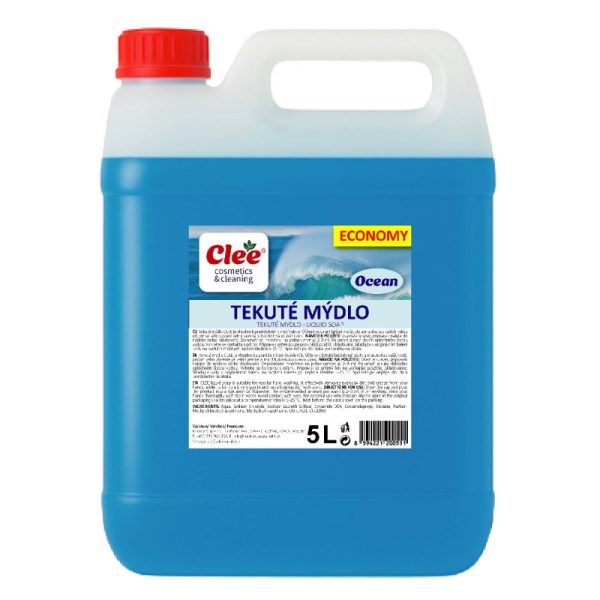 Ponuka - Cena - Predaj CLEE Tekuté mydlo OCEAN 5L