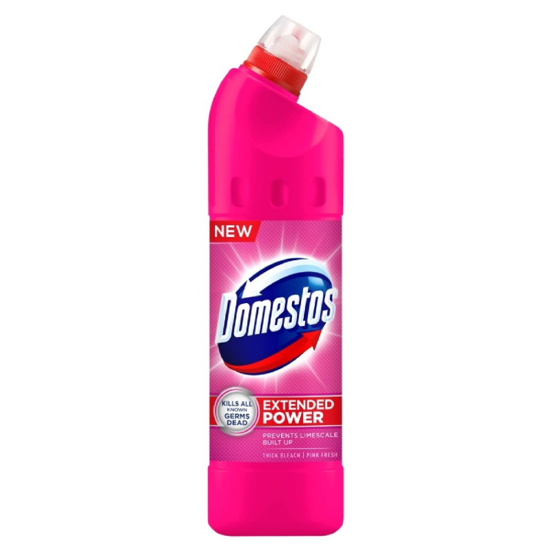 Domestos EXTENDED POWER Pink Fresh 750ml Ponuka - Cena - Predaj Domestos EXTENDED POWER Pink Fresh 750ml
