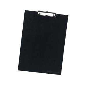 Herlitz - Podložka s klipom A4 čierna