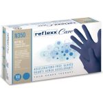 Ponuka - Cena - Predaj Nitrilové rukavice jednorázové REFLEXX N350 modré XS