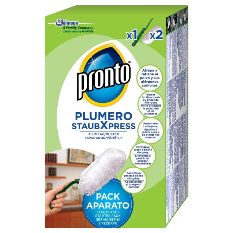 PRONTO Duster prachovka 1rukoväť + 2násady set Ponuka - Cena - Predaj PRONTO Duster prachovka 1rukoväť + 2násady set
