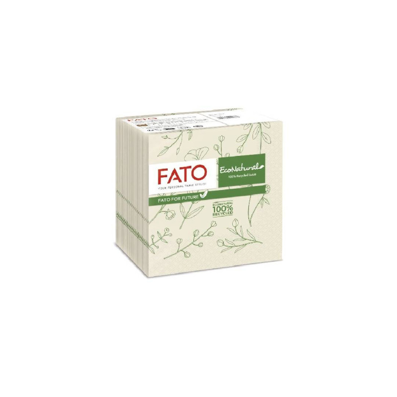Servítky koktejlové LUCART FATO ECO NATURAL FLORA 24x24 cm Ponuka - Cena - Predaj Servítky koktejlové LUCART FATO ECO NATURAL FLORA 24x24 cm