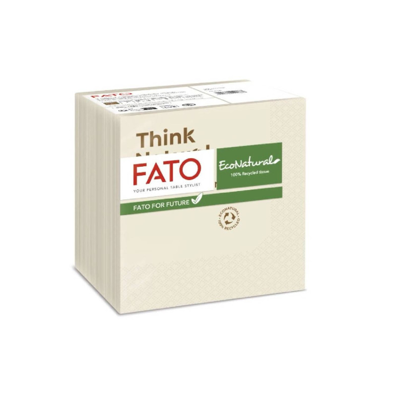 Servítky koktejlové LUCART FATO ECO NATURAL THINK Ponuka - Cena - Predaj Servítky koktejlové LUCART FATO ECO NATURAL THINK