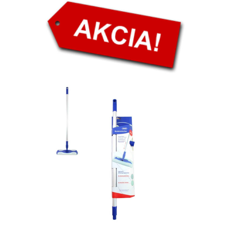 Štartovacia súprava mopu na suché a mokré čistenie WET&DRY Ponuka - Cena - Predaj Štartovacia súprava mopu na suché a mokré čistenie WET&DRY
