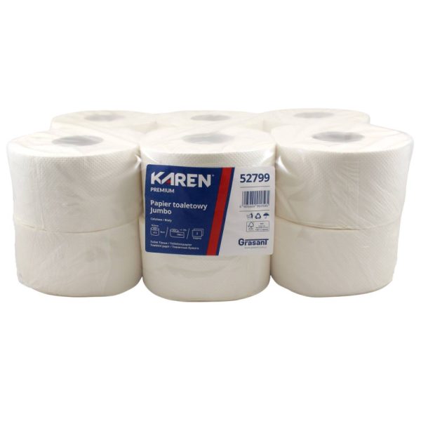 Ponuka - Cena - Predaj Toaletný papier KAREN JUMBO Ø 19 CM