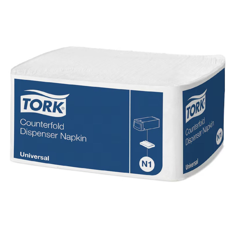 Tork Counterfold biela servítka do zásobníka N1– 7200ks Ponuka - Cena - Predaj Tork Counterfold biela servítka do zásobníka N1– 7200ks