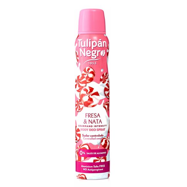 Ponuka - Cena - Predaj  Tulipán Negro Deo Spray Fresa&Nata 200ml