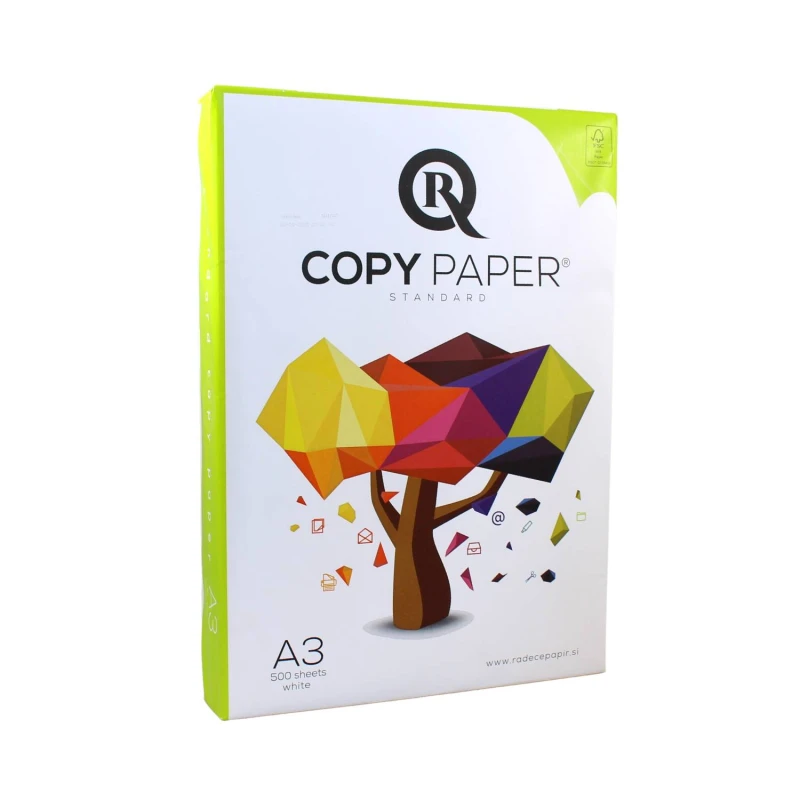 Kancelársky papier A3 80g 500 listov biely Kancelársky papier A3 80g 500 listov biely