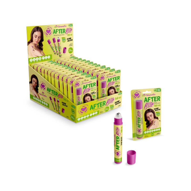 Citronella - Roll-on po uštipnutí hmyzu 10ml Ponuka - Cena - Predaj Citronella - Roll-on po uštipnutí hmyzu 10ml
