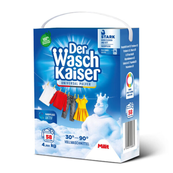 Ponuka - Cena - Predaj DER WASCH KAISER  prací prášok UNIVERSAL 4