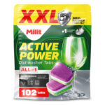 Ponuka - Cena - Predaj Milit Activ Power tablety do umývačky riadu ALLin1 - 102ks