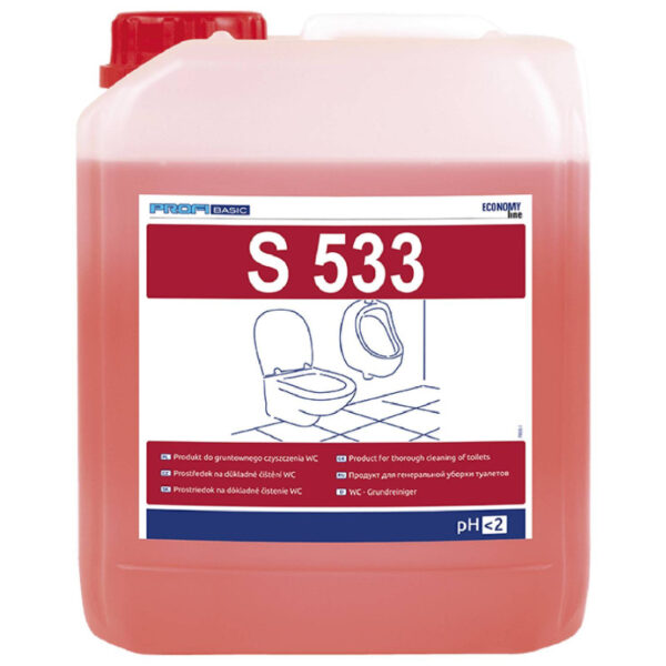 PROFIBASIC S 533 5L profesionálny kyselinový čistič sanitárnych zariadení