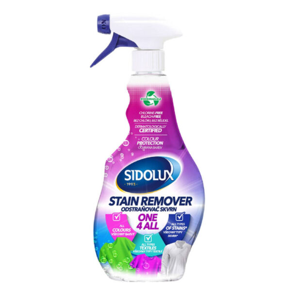 Ponuka - Cena - Predaj SIDOLUX Stain Remover ONE 4 ALL - odstraňovač škvŕn 500ml