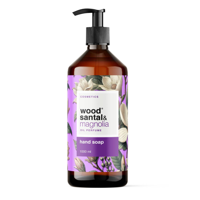 Wood Santal & Magnolia tekuté mydlo na ruky s dávkovačom 1L Ponuka - Cena - Predaj Wood Santal & Magnolia tekuté mydlo na ruky s dávkovačom 1L