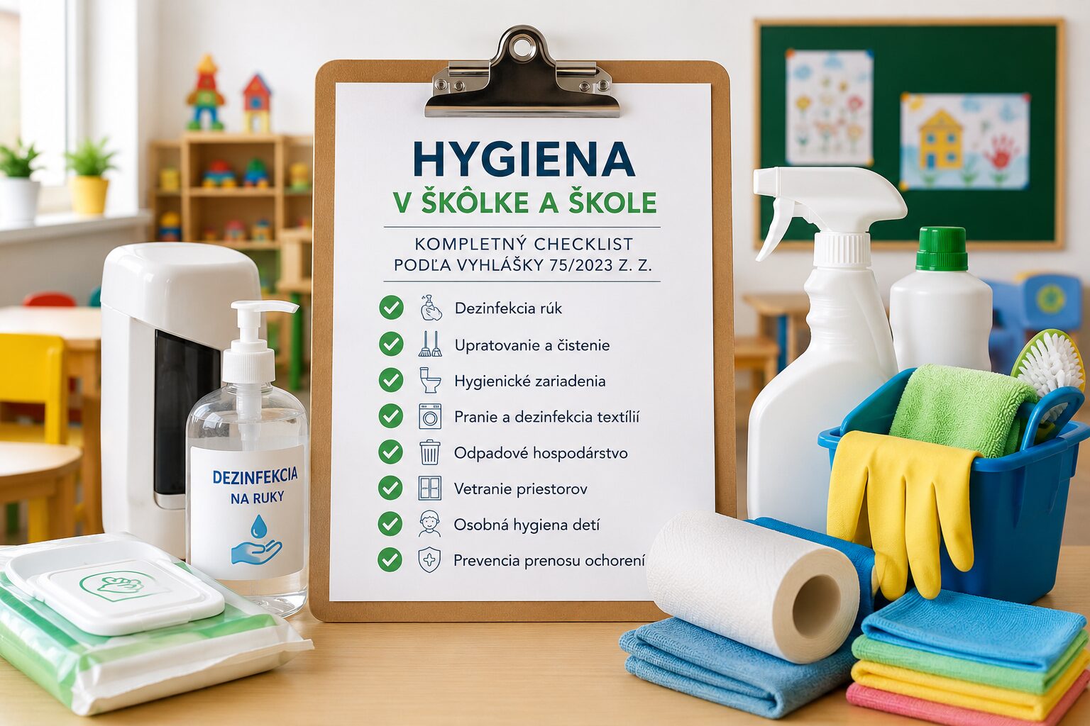 Hygiena v škôlke a škole