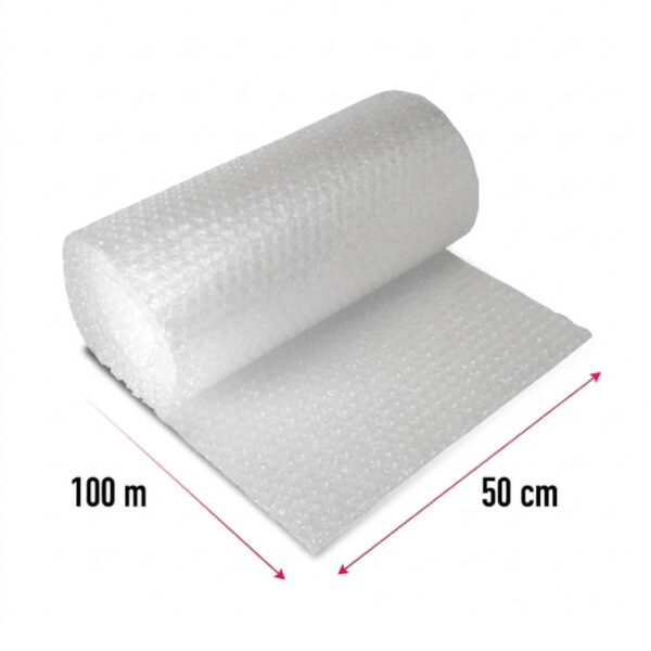 Bublinková fólia 50 cm × 100 m na balenie