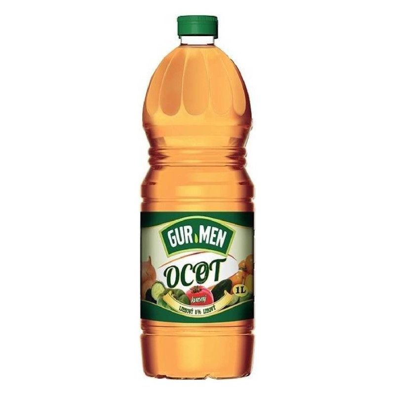 Gur.Men Ocot kvasný liehový 8 % 1L Kvasný liehový ocot 8 % 1L.