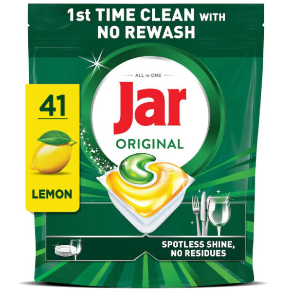 Ponuka - Cena - Predaj JAR Original All-in-One Lemon tablety do umývačky riadu 41 ks