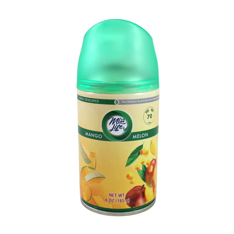 Miss Life náhrada do osviežovača 250ml Mango & Melon Miss Life náhrada do osviežovača Mango & Melon 250ml